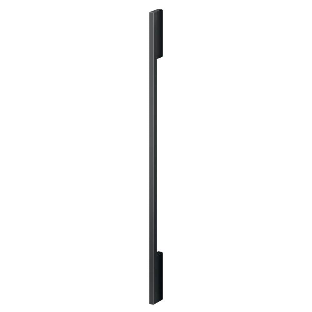 Fisher & Paykel - Contemporary Square Fine Black 2 pc Handle Kit for RS2474B Bottom Mount - Black