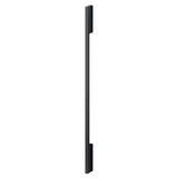 Fisher & Paykel - Contemporary Square Fine Black 2 pc Handle Kit for RS2474B Bottom Mount - Black