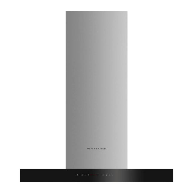 Fisher & Paykel - 30'' Box Chimney Range Hood, 400 CFM - Wi-Fi Enabled