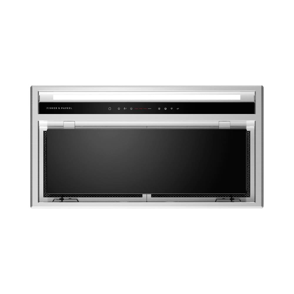 Fisher & Paykel - 24'' Perimeter Insert Range Hood, 11'' Depth, 400 CFM -Wi-Fi enabled