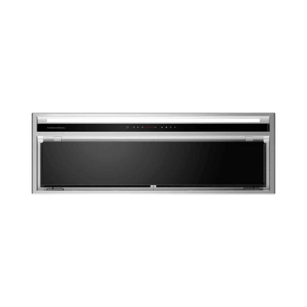 Fisher & Paykel - 36'' Perimeter Insert Range Hood, 11'' Depth, 400 CFM - Wi-Fi enabled