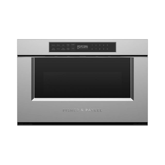 Fisher & Paykel - 24'' Microwave Drawer, 10 Power Levels, Handle-free