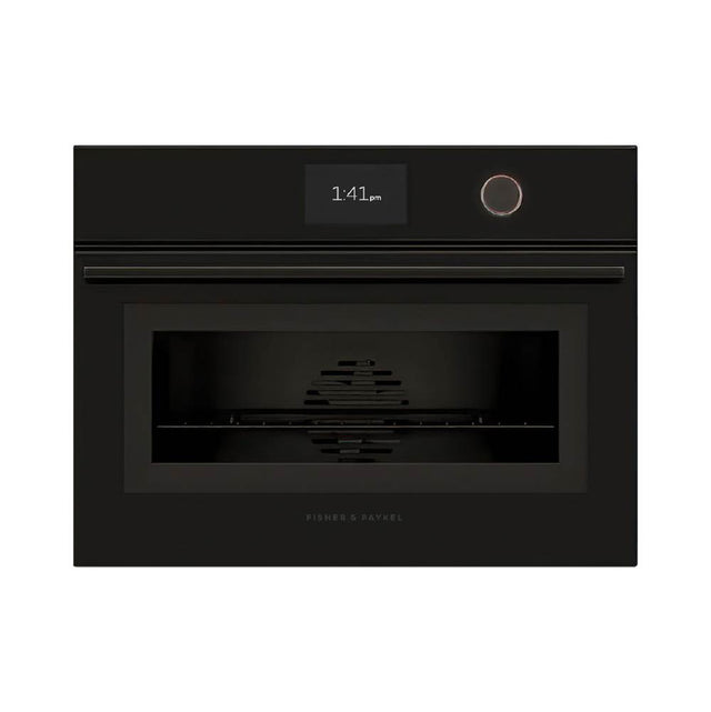 Fisher & Paykel - 24'' Combination Steam Oven, 23 Function, Touch Screen with Dial - Compact - New Minimal Style