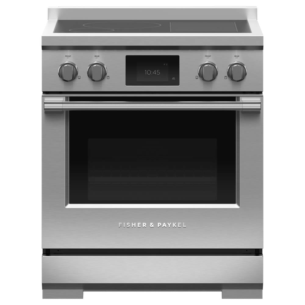Fisher & Paykel - 30'' Range, 4 Zones with SmartZone, Self-cleaning,