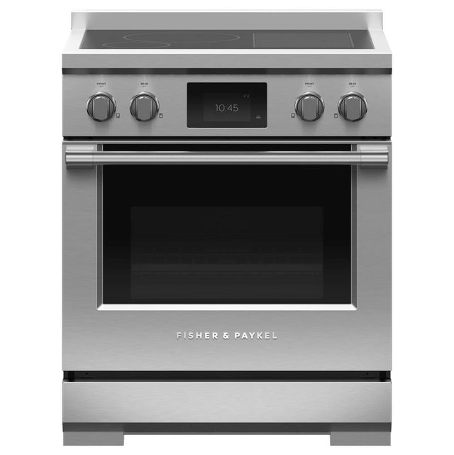 Fisher & Paykel - 30'' Range, 4 Zones with SmartZone, Self-cleaning,