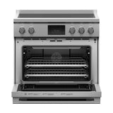 36'' Range, 5 Zones with SmartZone, Self-cleaning