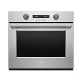 Fisher & Paykel - 30'' Single Oven, 10 Function, Dial, Self-cleaning - New Pro Styling