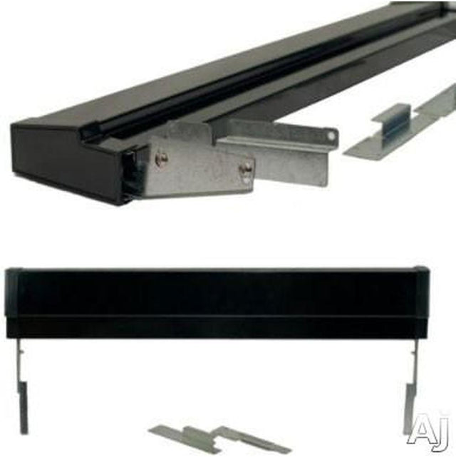 Frigidaire - Black Slide-In Range Adjustable Metal Backguard - Black