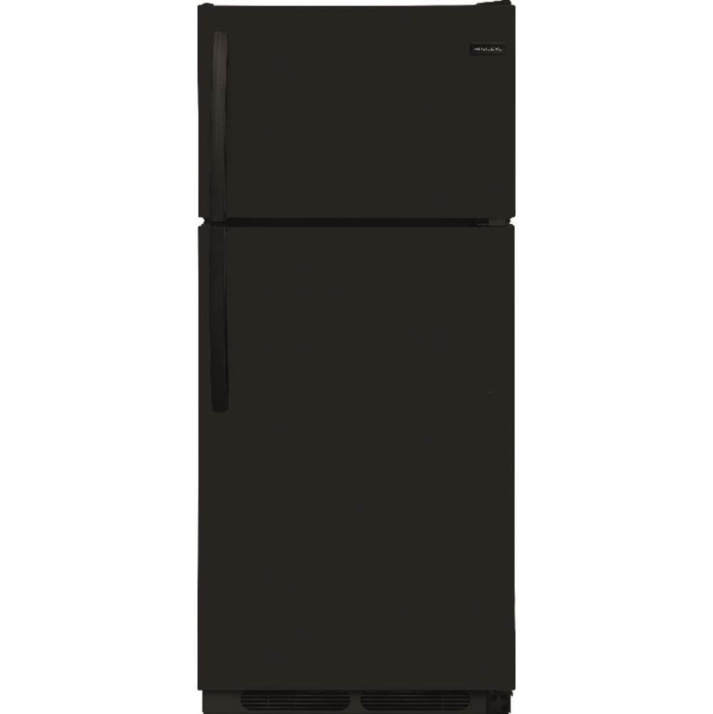 Frigidaire - 16.3 Cu. Ft. Top Freezer Refrigerator - Black