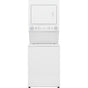 Frigidaire - Electric Long Vent Stacked Laundry Center - 3.9 Cu. Ft Washer and 5.5 Cu. Ft. Dryer