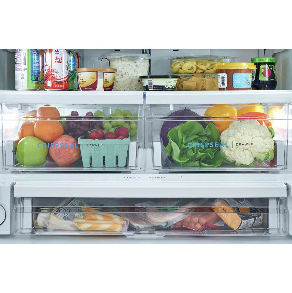 Frigidaire - 22.6 Cu. Ft. Counter-Depth French Door Refrigerator