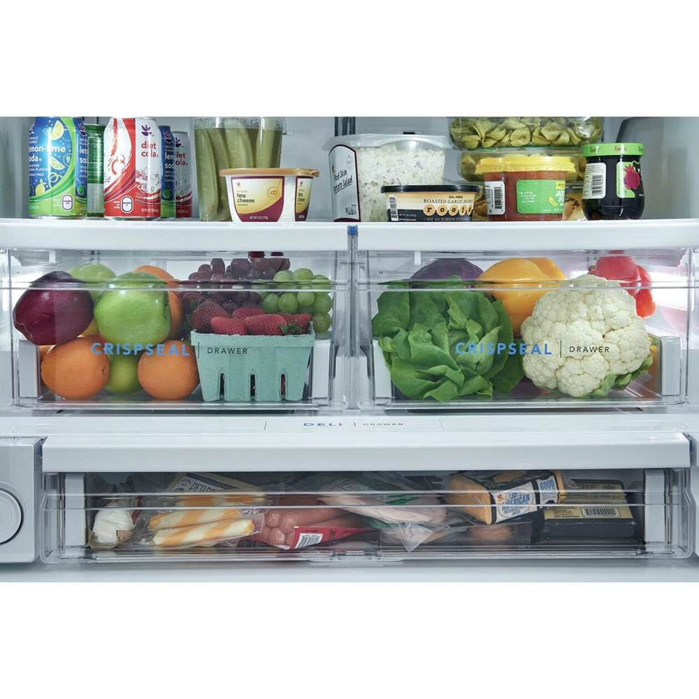 Frigidaire - 27.8 Cu. Ft. French Door Refrigerator - Stainless Steel