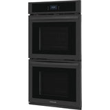 Frigidaire - 27'' Electric Double Wall Oven - Black