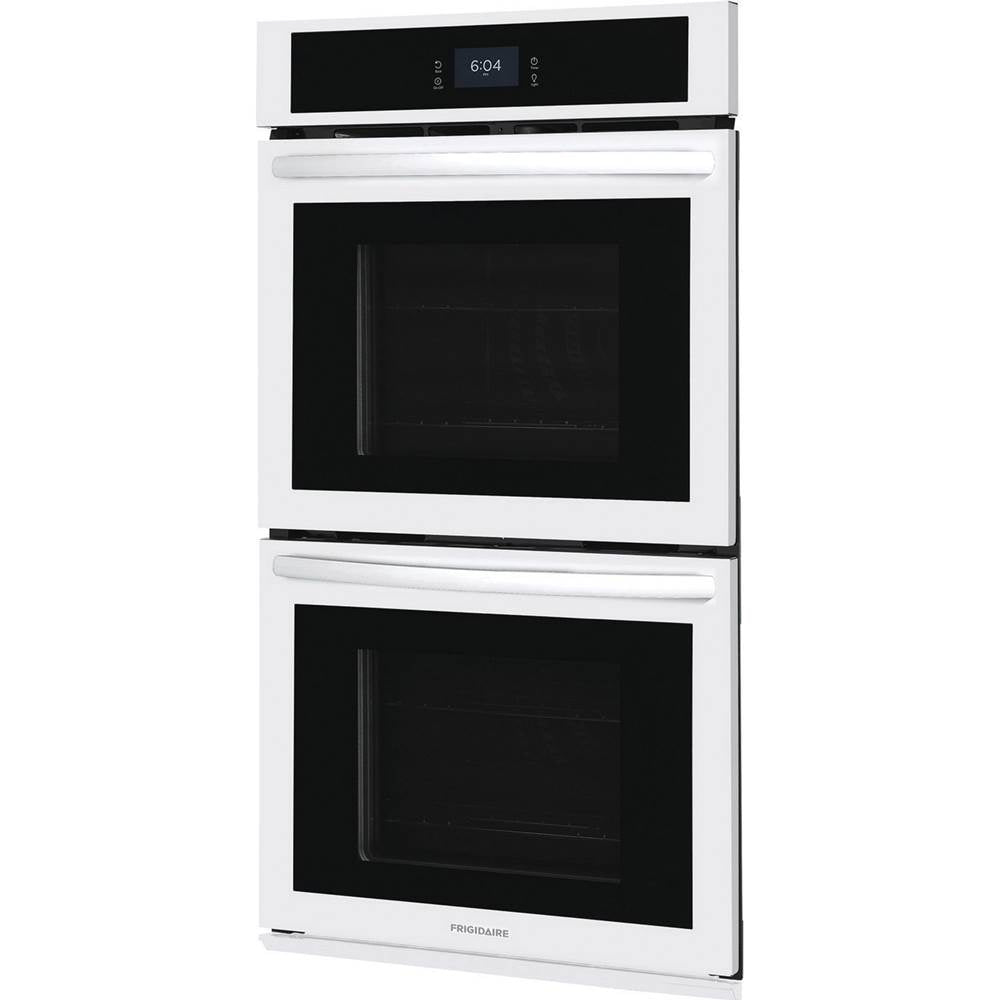 Frigidaire - 27'' Electric Double Wall Oven - White