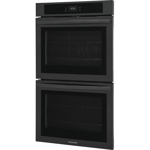 Frigidaire - 30'' Electric Double Wall Oven - Black