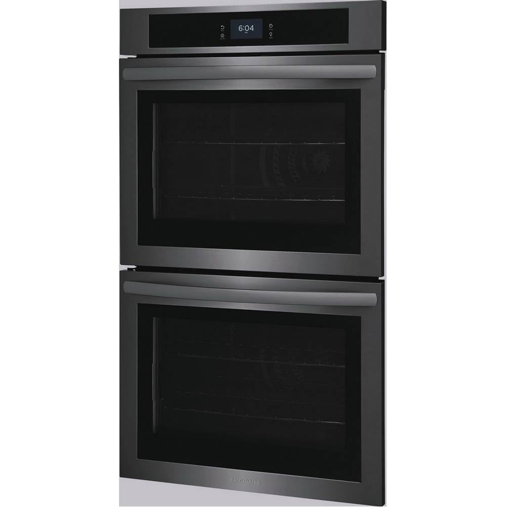 Frigidaire - 30'' Electric Double Wall Oven - Black Stainless Steel