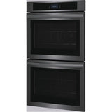 Frigidaire - 30'' Electric Double Wall Oven - Black Stainless Steel