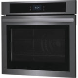 Frigidaire - 30'' Electric Single Wall Oven - Black Stainless Steel