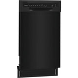 Frigidaire - 18'' Built-In Dishwasher - Black