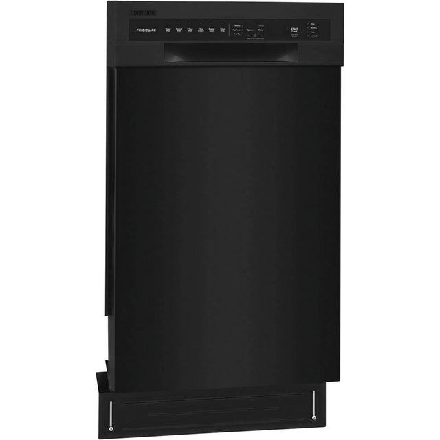 Frigidaire - 18'' Built-In Dishwasher - Black