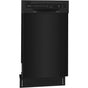 Frigidaire - 18'' Built-In Dishwasher - Black