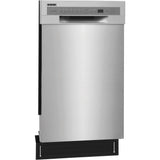 Frigidaire - 18'' Built-In Dishwasher - Stainless Steel