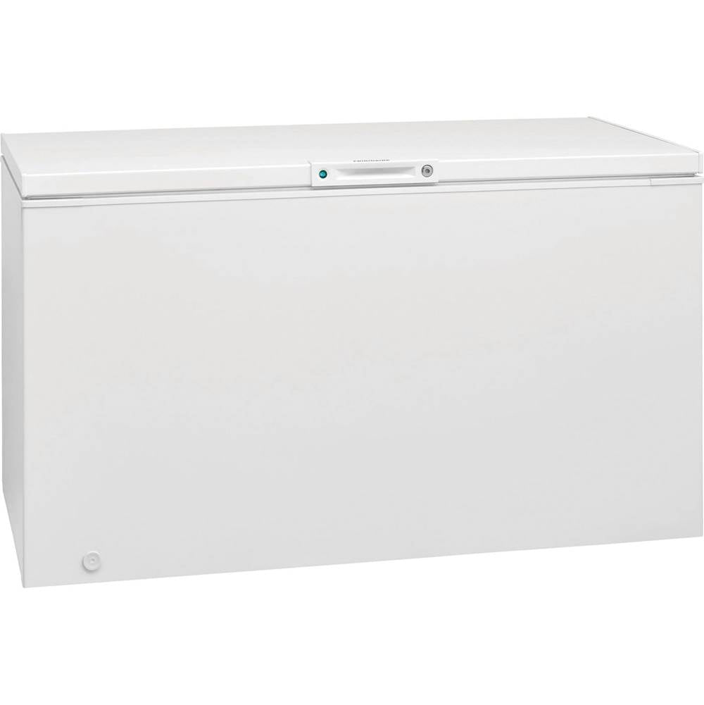 Frigidaire - 14.8 Cu Ft Chest Freezer 2 Baskets Manual Defrost - White