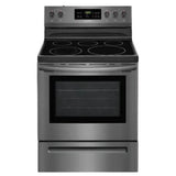 Frigidaire - 30'' Electric Range - Black Stainless Steel