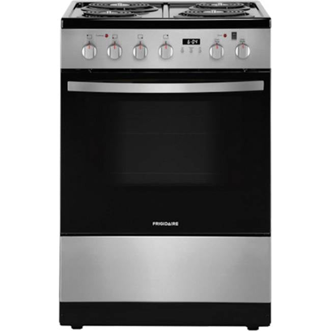 Frigidaire - 24'' Freestanding Electric Range - Stainless Steel