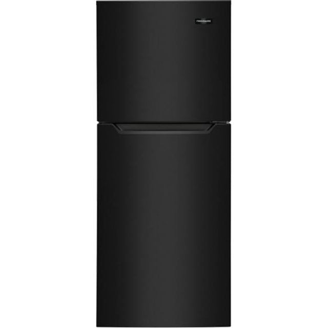Frigidaire - 10.1 Cu. Ft. Top Freezer Apartment-Size Refrigerator - Black