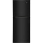 Frigidaire - 10.1 Cu. Ft. Top Freezer Apartment-Size Refrigerator - Black