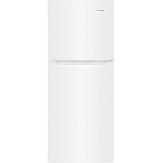 Frigidaire - 10.1 Cu. Ft. Top Freezer Apartment-Size Refrigerator - White