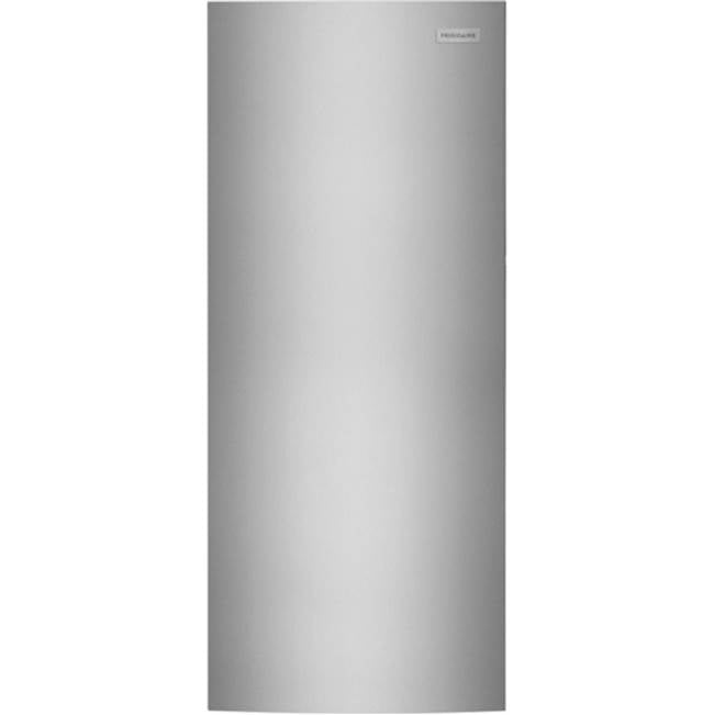 Frigidaire - 16 Cu. Ft Upright Freezer - Brushed Steel