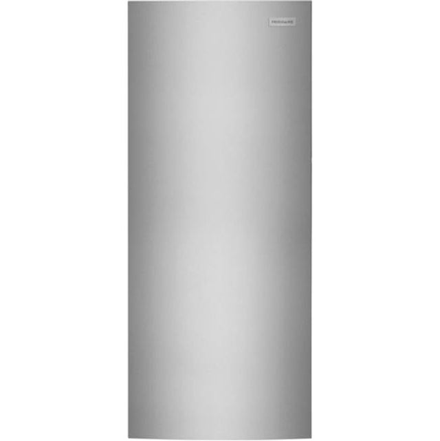 Frigidaire - 16 Cu. Ft Upright Freezer - Brushed Steel