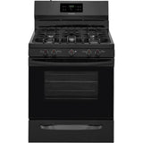 Frigidaire - 30'' Gas Range - Black