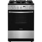 Frigidaire - 24'' Front Control Freestanding Gas Range - Stainless Steel