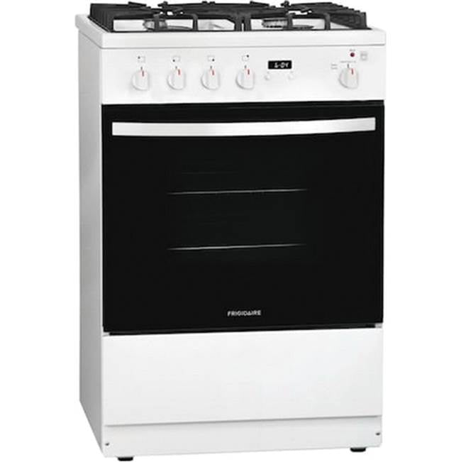 Frigidaire - 24'' Front Control Freestanding Gas Range - White