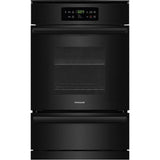 Frigidaire - 24'' Single Gas Wall Oven - Black