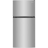 Frigidaire - 13.9 Cu. Ft. Top Freezer Refrigerator - Brushed Steel