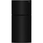 Frigidaire - 18.3 Cu. Ft. Top Freezer Refrigerator - Black