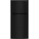 Frigidaire - 18 Cf Top Mount Refrigerator - Black