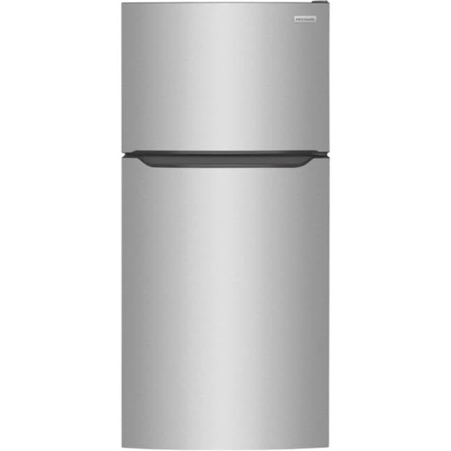 Frigidaire - 20.4 Cf Top Mount Refrig Glass Shelves Opt Icemaker - Stainless Steel