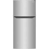 Frigidaire - 20.4 Cf Top Mount Refrig Glass Shelves Opt Icemaker - Stainless Steel