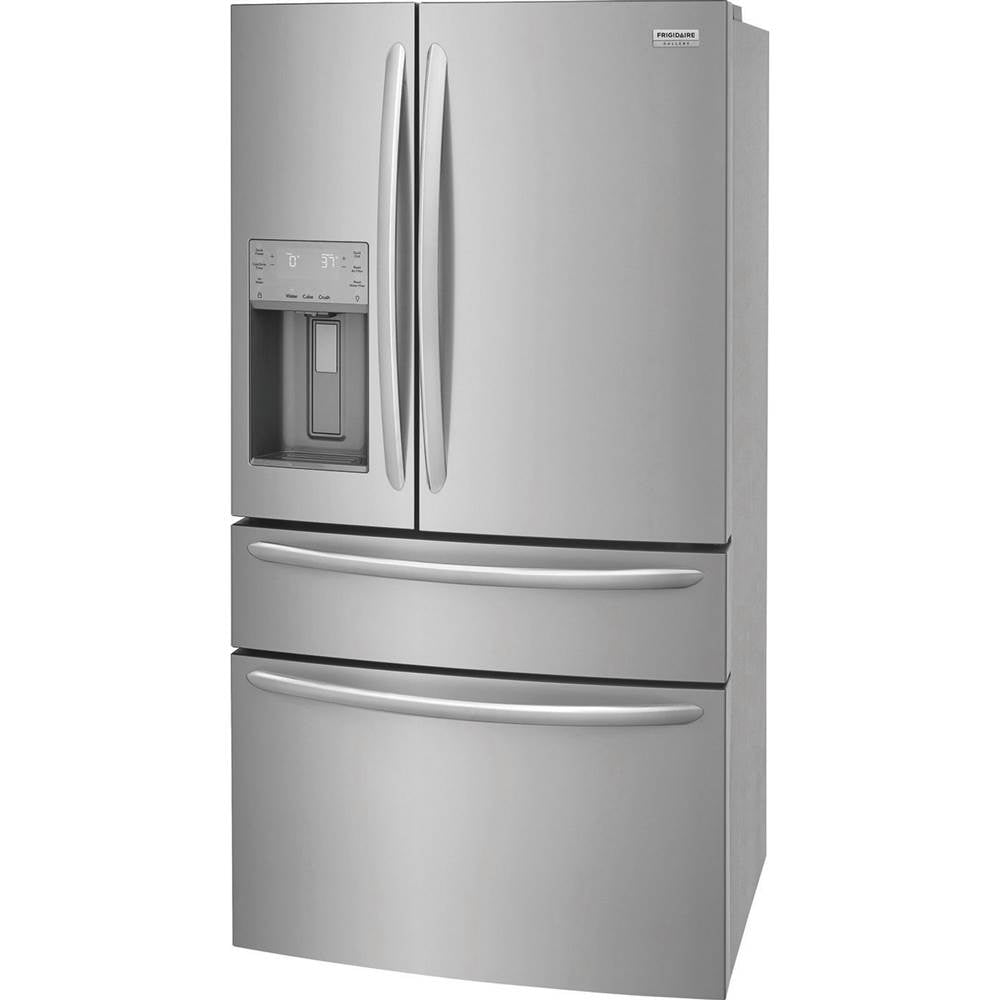 Frigidaire - 21.8 Cu. Ft. Counter-Depth 4-Door French Door Refrigerator - Stainless Steel