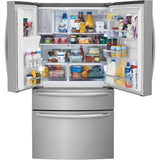 21.8 Cu. Ft. Counter-Depth 4-Door French Door Refrigerator