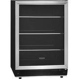 Frigidaire - 5.3 Cu. Ft. Built-In Beverage Center - Stainless Steel