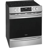 Frigidaire - 30'' Front Control Electric Range with Air Fry - Stainless Steel