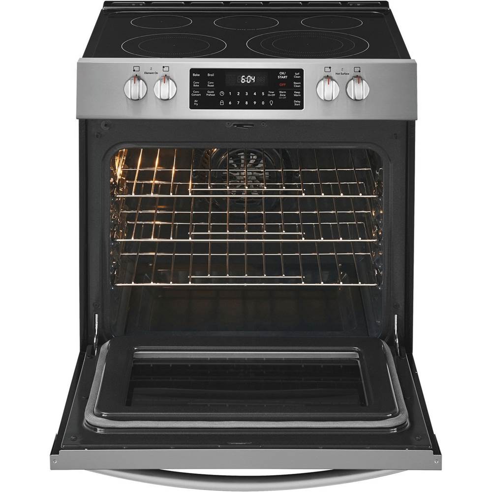 30'' Front Control Electric Range with Air Fry