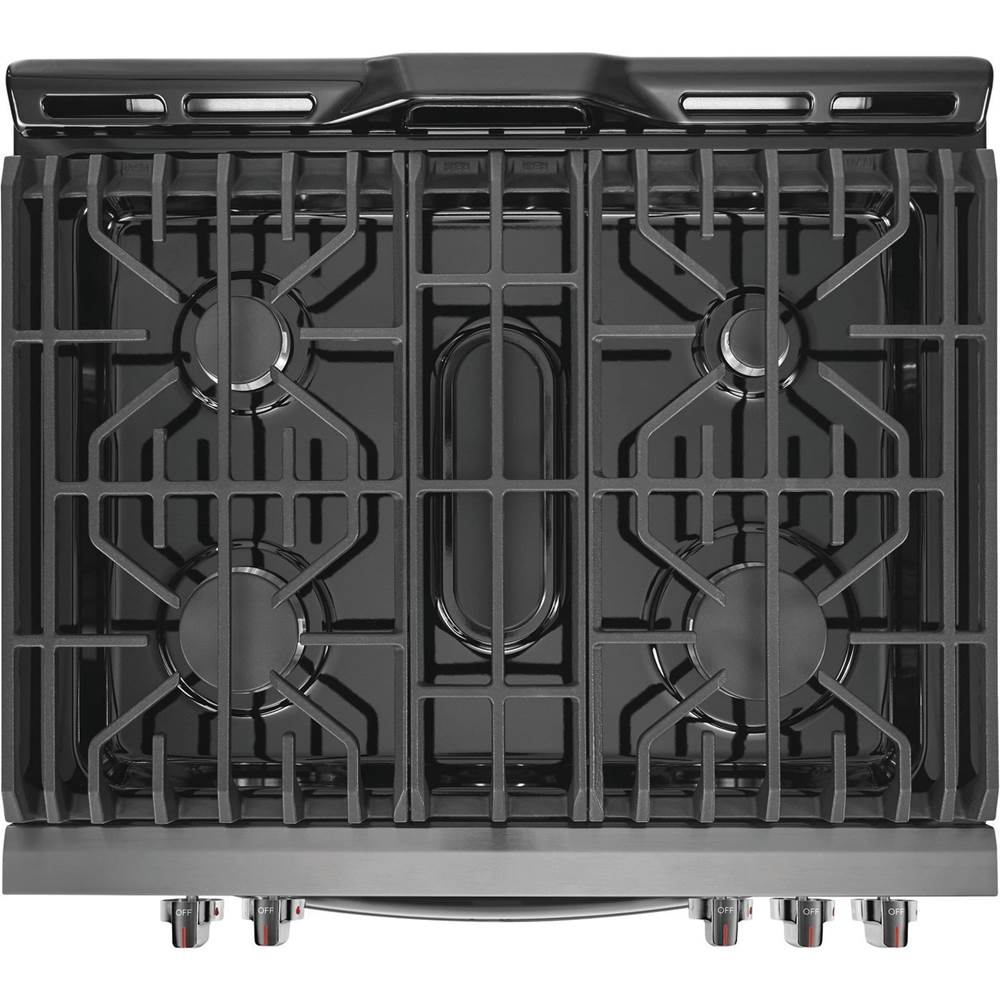 30'' Front Control Gas Range with Air Fry