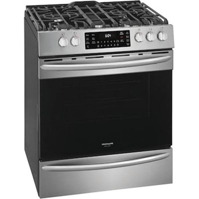 Frigidaire - 30'' Front Control Gas Range with Air Fry - Stainless Steel